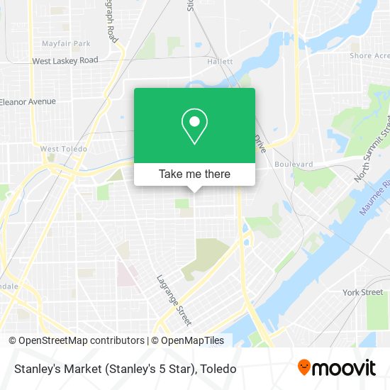 Mapa de Stanley's Market (Stanley's 5 Star)