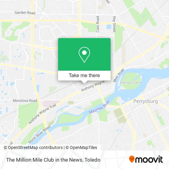 The Million Mile Club in the News map