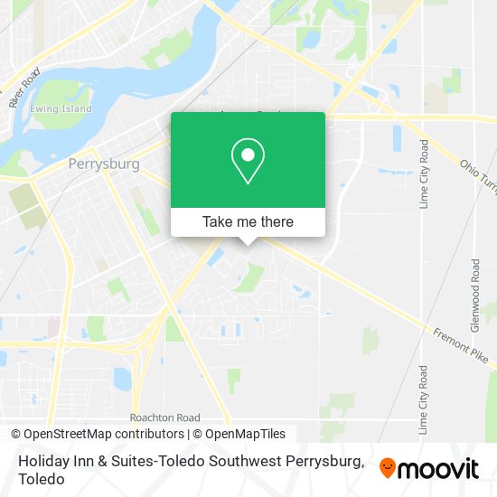 Mapa de Holiday Inn & Suites-Toledo Southwest Perrysburg