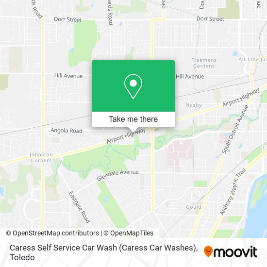 Mapa de Caress Self Service Car Wash (Caress Car Washes)