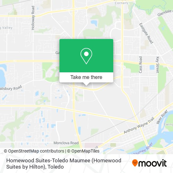 Homewood Suites-Toledo Maumee (Homewood Suites by Hilton) map