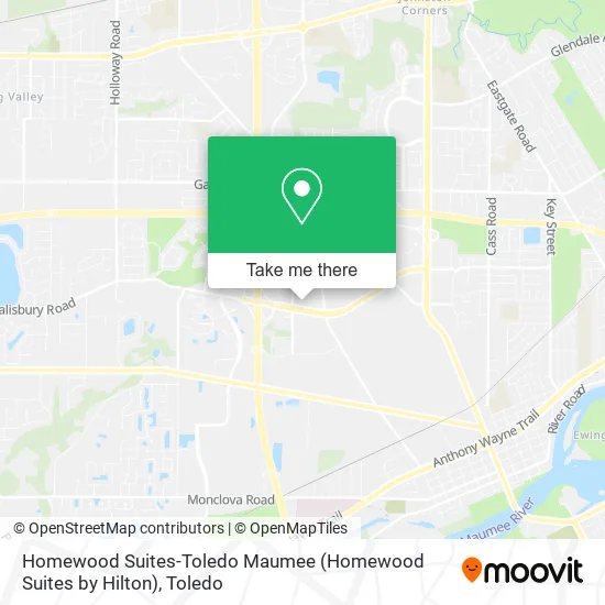 Homewood Suites-Toledo Maumee (Homewood Suites by Hilton) map