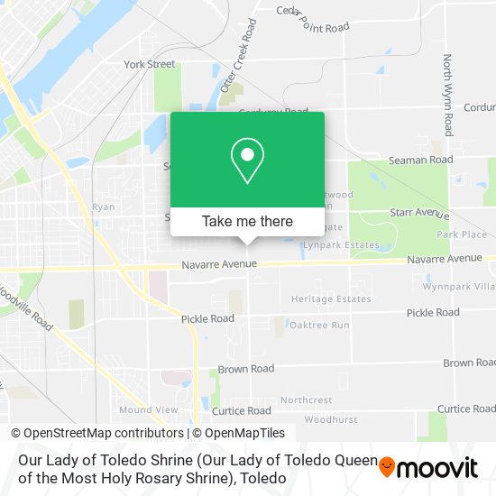 Our Lady of Toledo Shrine (Our Lady of Toledo Queen of the Most Holy Rosary Shrine) map