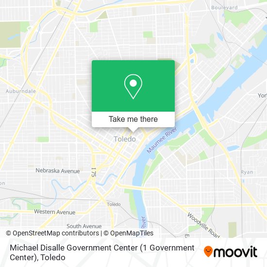 Mapa de Michael Disalle Government Center (1 Government Center)