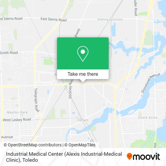 Industrial Medical Center (Alexis Industrial-Medical Clinic) map