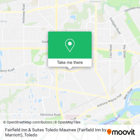 Fairfield Inn & Suites Toledo Maumee (Fairfield Inn by Marriott) map