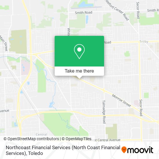 Mapa de Northcoast Financial Services (North Coast Financial Services)