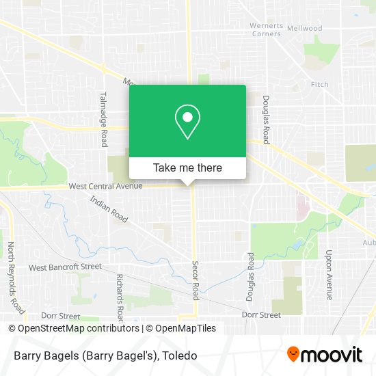 Barry Bagels (Barry Bagel's) map