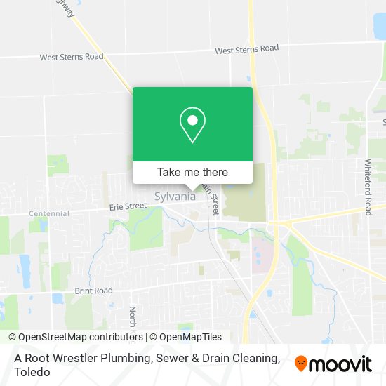 A Root Wrestler Plumbing, Sewer & Drain Cleaning map