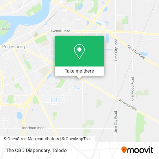 Mapa de The CBD Dispensary