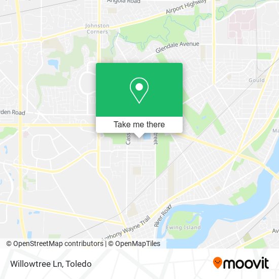 Willowtree Ln map