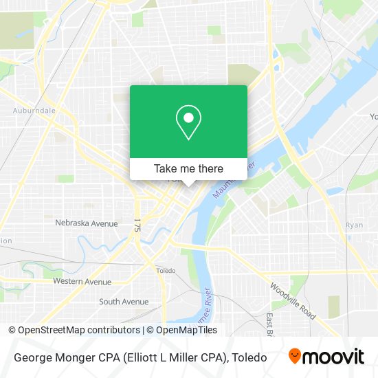 Mapa de George Monger CPA (Elliott L Miller CPA)