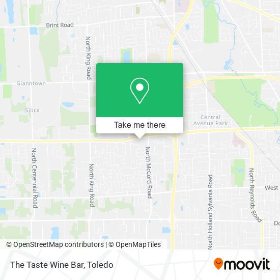 The Taste Wine Bar map