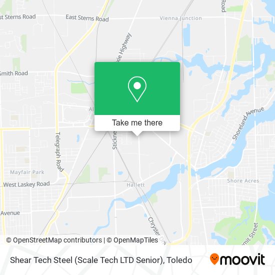 Mapa de Shear Tech Steel (Scale Tech LTD Senior)