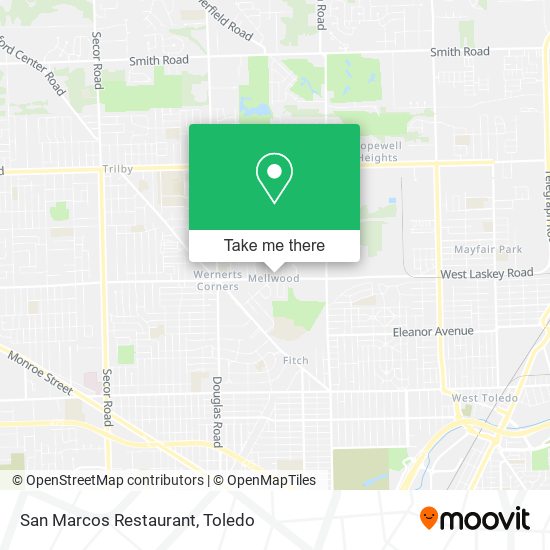 San Marcos Restaurant map