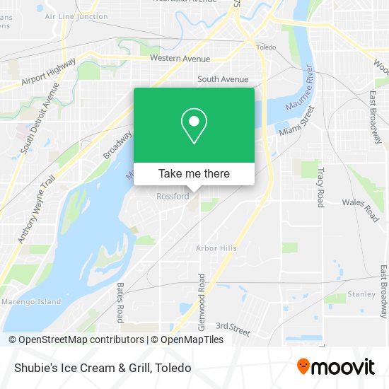 Mapa de Shubie's Ice Cream & Grill