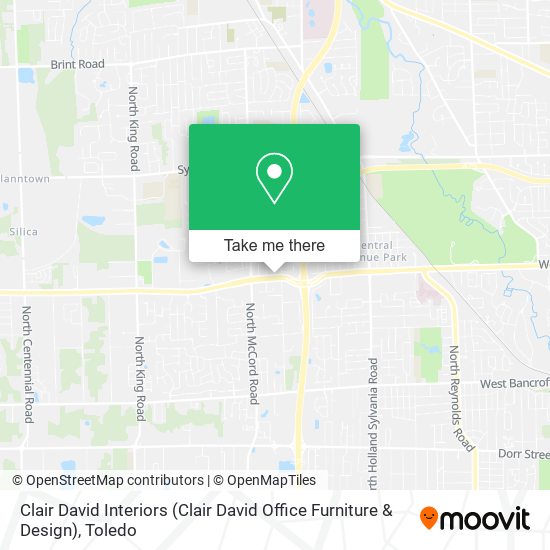 Clair David Interiors (Clair David Office Furniture & Design) map