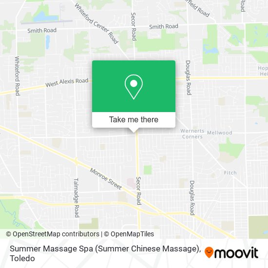 Mapa de Summer Massage Spa (Summer Chinese Massage)