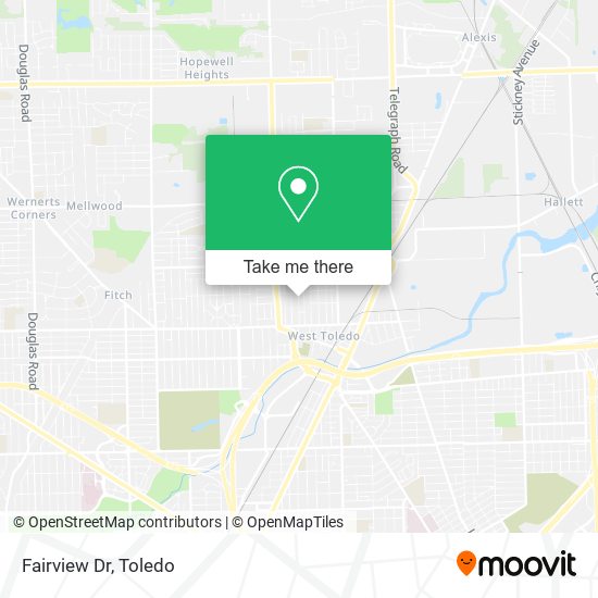 Fairview Dr map