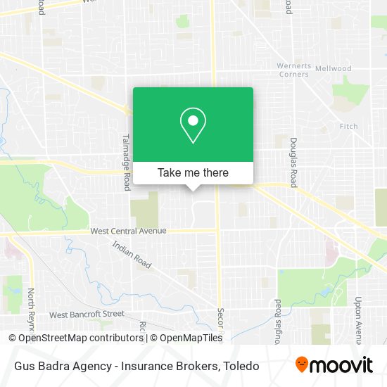 Gus Badra Agency - Insurance Brokers map