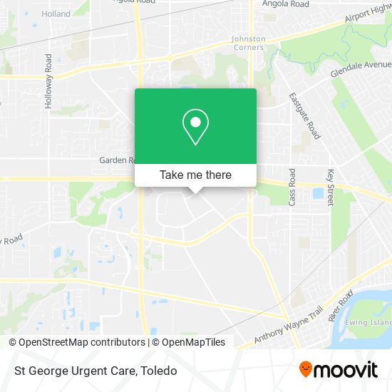 St George Urgent Care map