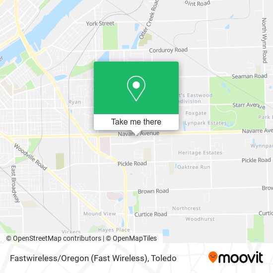 Fastwireless / Oregon (Fast Wireless) map