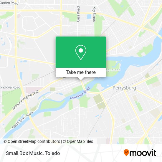 Mapa de Small Box Music