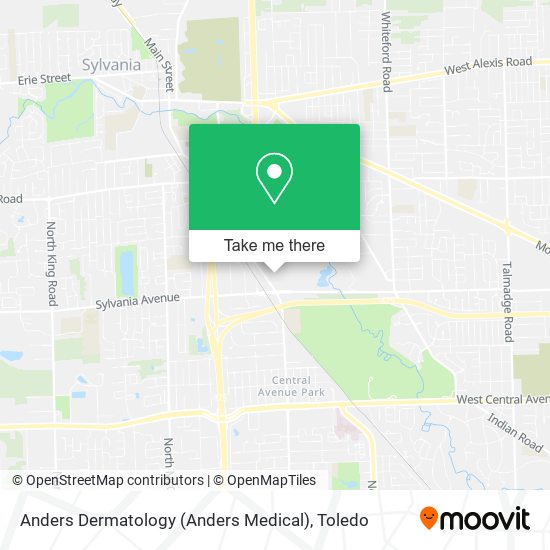 Anders Dermatology (Anders Medical) map