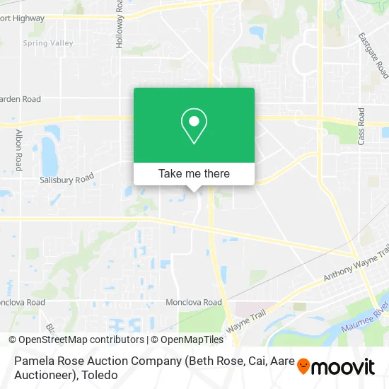 Pamela Rose Auction Company (Beth Rose, Cai, Aare Auctioneer) map