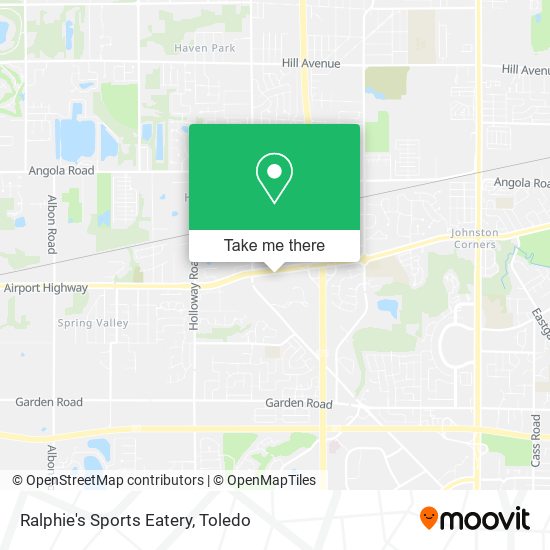 Mapa de Ralphie's Sports Eatery