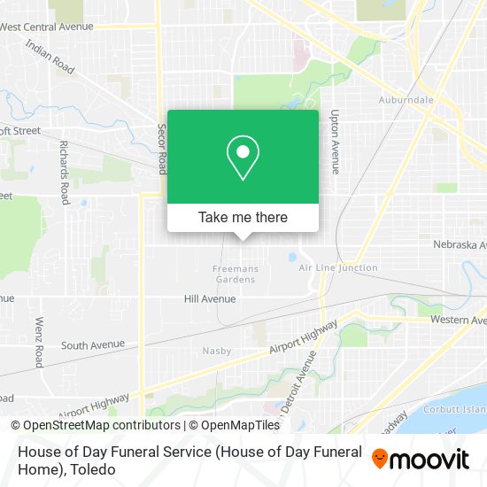 Mapa de House of Day Funeral Service