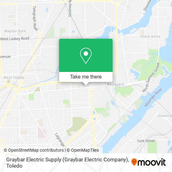 Mapa de Graybar Electric Supply (Graybar Electric Company)