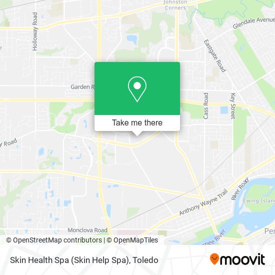 Mapa de Skin Health Spa (Skin Help Spa)