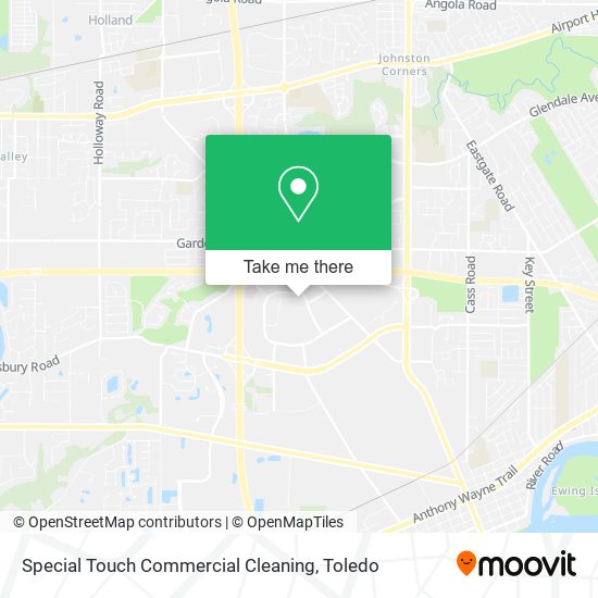 Special Touch Commercial Cleaning map