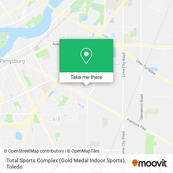 Mapa de Total Sports Complex (Gold Medal Indoor Sports)