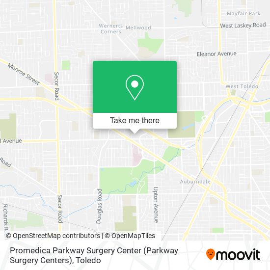 Mapa de Promedica Parkway Surgery Center (Parkway Surgery Centers)