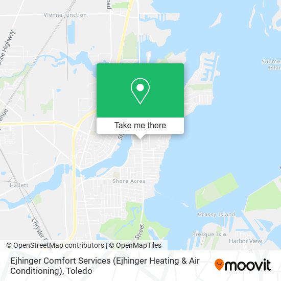 Mapa de Ejhinger Comfort Services (Ejhinger Heating & Air Conditioning)