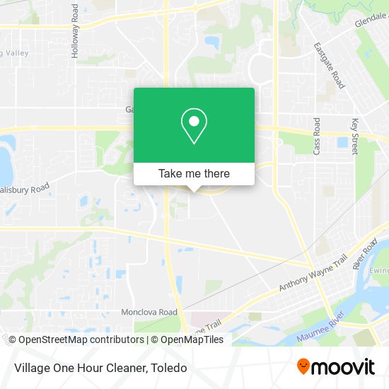 Village One Hour Cleaner map
