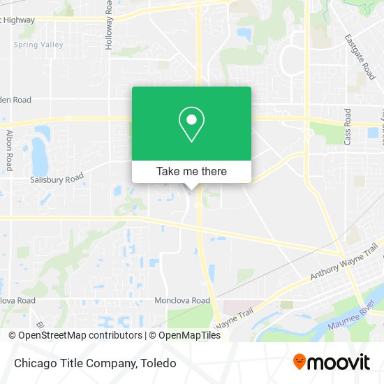 Mapa de Chicago Title Company