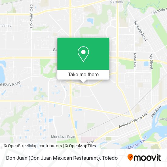 Don Juan (Don Juan Mexican Restaurant) map