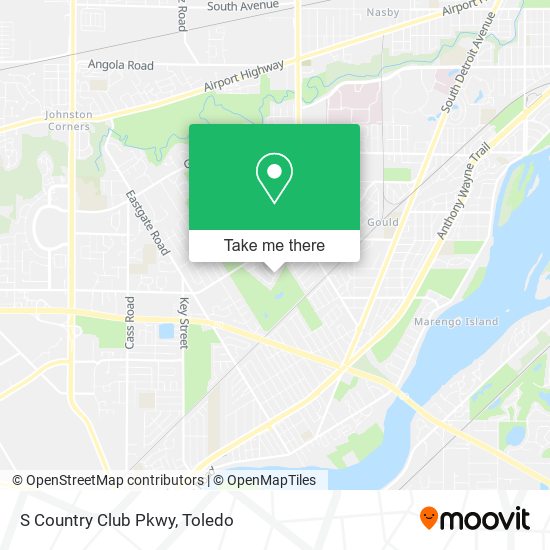 S Country Club Pkwy map