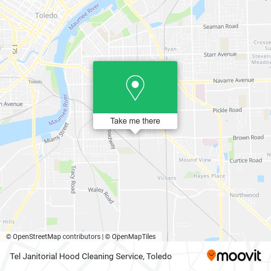 Mapa de Tel Janitorial Hood Cleaning Service