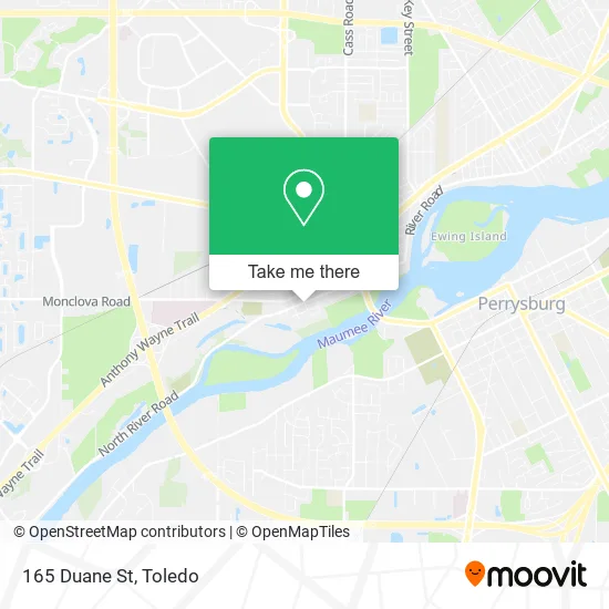 165 Duane St map