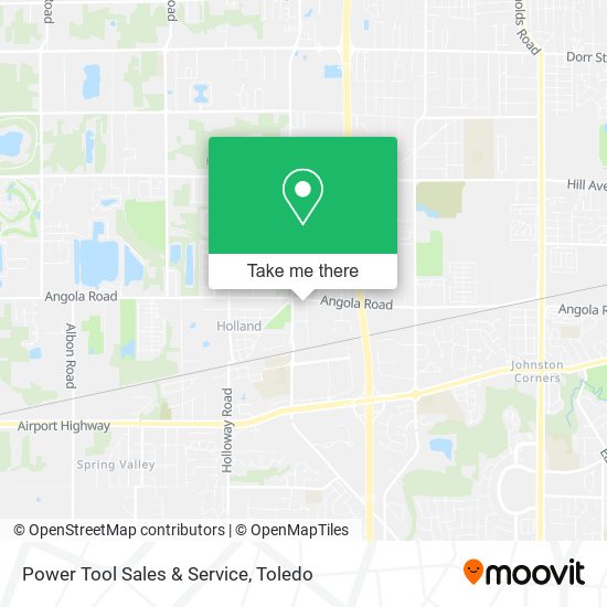 Power Tool Sales & Service map