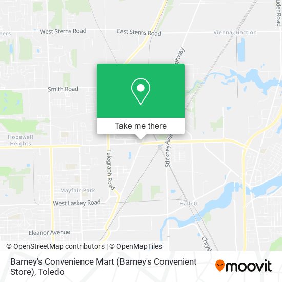 Mapa de Barney's Convenience Mart (Barney's Convenient Store)