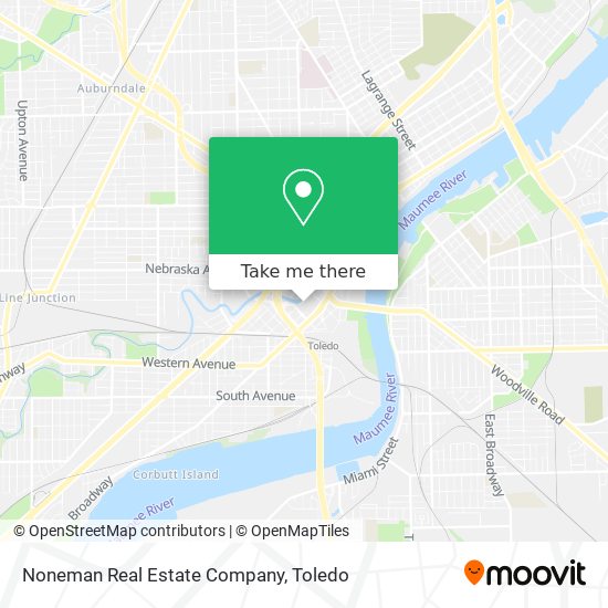 Noneman Real Estate Company map