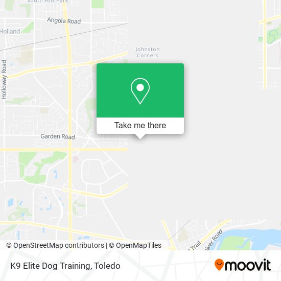 K9 Elite Dog Training map