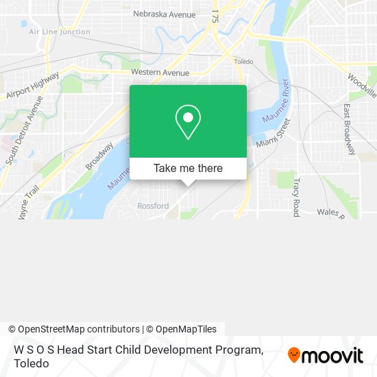 Mapa de W S O S Head Start Child Development Program