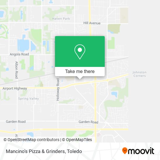 Mapa de Mancino's Pizza & Grinders