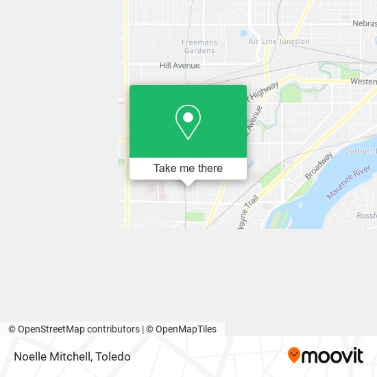 Noelle Mitchell map